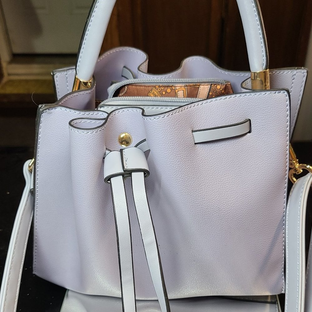 Structured Square Satchel crossbody